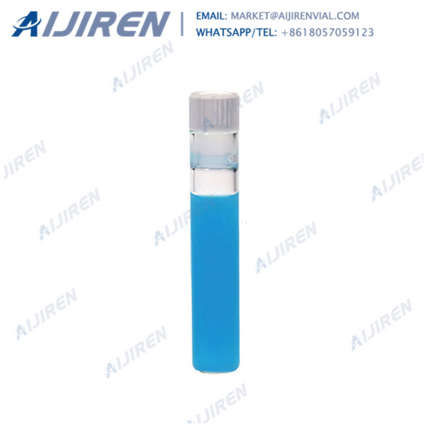 chromatography shell vials with PE plug exporter